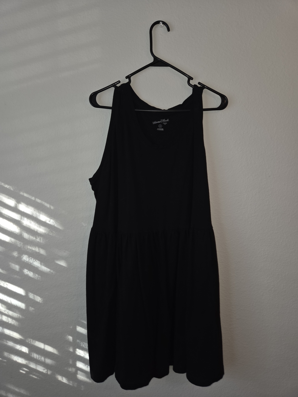 Universal Thread Black Sleeveless Mini Dress